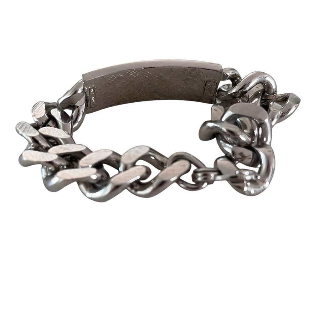 Speidel Vintage Men’s Heavy Silver “Steven” Name Plate ID Bracelet - Picture 6 of 7